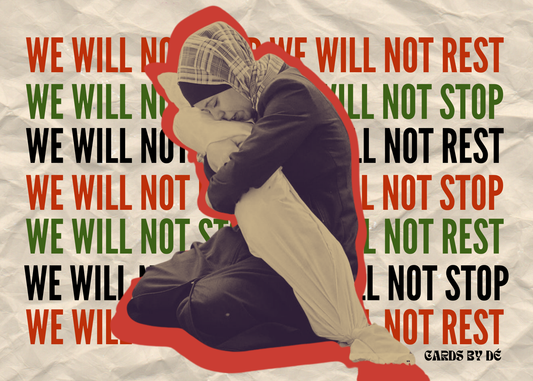 We Will Not Stop We Will Not Rest Mini Print